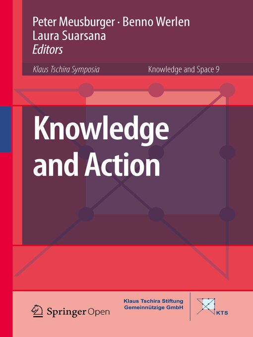 Title details for Knowledge and Action by Peter Meusburger - Available